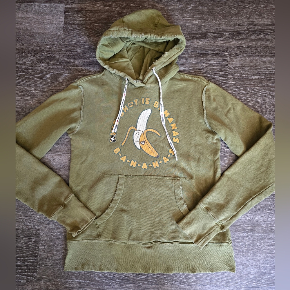 Harajuku Lovers This Sh♡t Is Bananas Gwen Stefani Pullover Hoodie Sweatshirt M